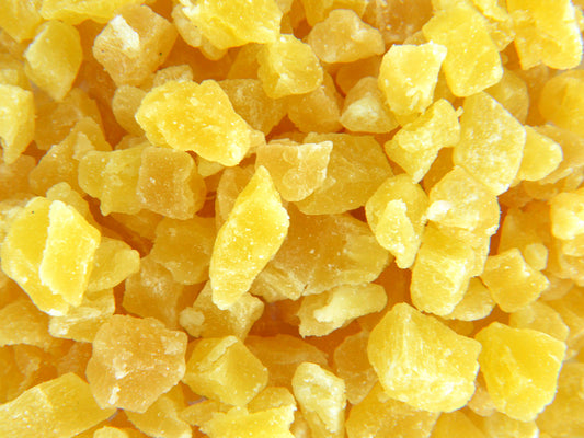 Pineapple Dices (SO2) (Sweetened)-1 lb.