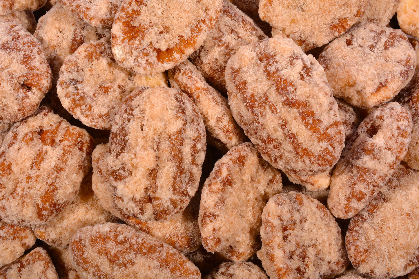 Frosted Pecan Halves, Orange-Half Pound